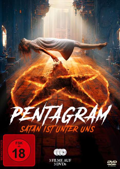 Pentagram - Satan ist unter uns (3 Filme), 3 DVDs