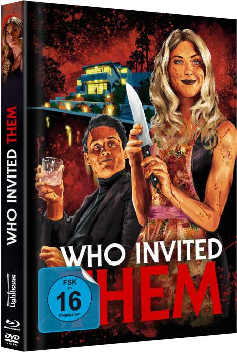 Who Invited Them (Blu-ray &amp; DVD im Mediabook), 1 Blu-ray Disc und 1 DVD