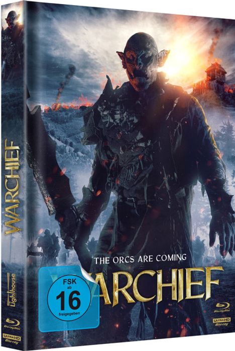 Warchief - Angriff der Orks (Ultra HD Blu-ray &amp; Blu-ray im Mediabook), 1 Ultra HD Blu-ray und 1 Blu-ray Disc