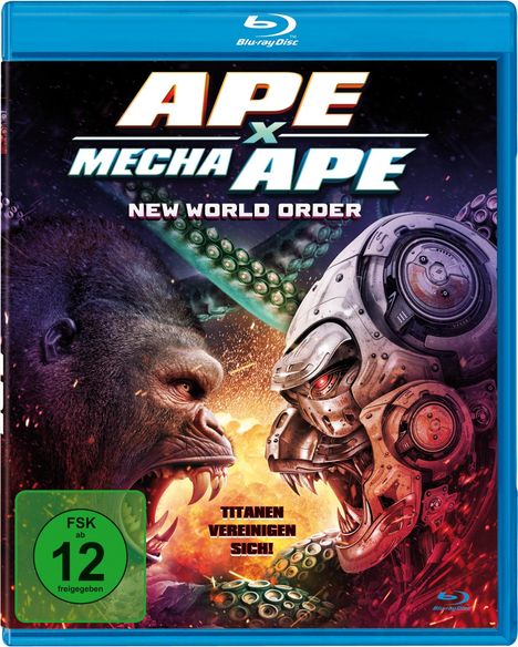 Ape X Mecha Ape: New World Order (Blu-ray), Blu-ray Disc