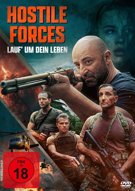 Hostile Forces - Lauf' um dein Leben, DVD