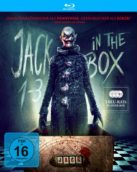 Jack in the Box Triple-Feature (Blu-ray), 3 Blu-ray Discs