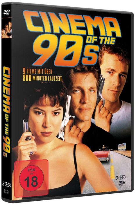 Cinema of the 90's (9 Filme auf 3 DVDs), 3 DVDs