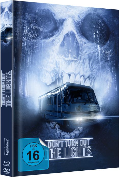 Don't Turn Out the Lights (Blu-ray &amp; DVD im Mediabook), 1 Blu-ray Disc und 1 DVD