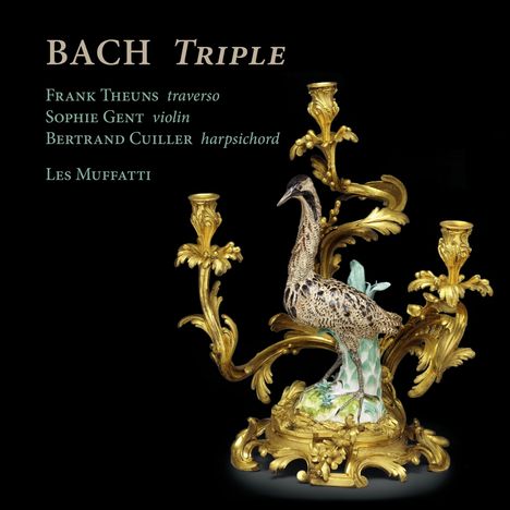 Johann Sebastian Bach (1685-1750): Bach Triple - Konzerte für Flöte,Violine,Cembalo,Streicher,Bc, CD