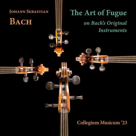 Johann Sebastian Bach (1685-1750): Die Kunst der Fuge BWV 1080 (auf Bachs Originalinstrumenten), CD