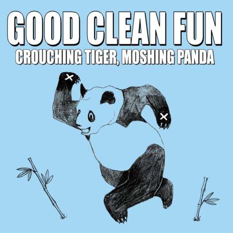 Good Clean Fun: Crouching Tiger, Moshing Panda (Blue Vinyl), LP