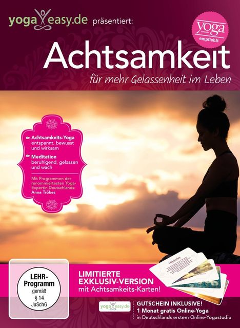 Achtsamkeit für mehr Gelassenheit im Leben (Limited Edition) (Digipack), DVD