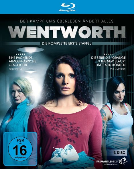 Wentworth Staffel 1 (Blu-ray), 3 Blu-ray Discs