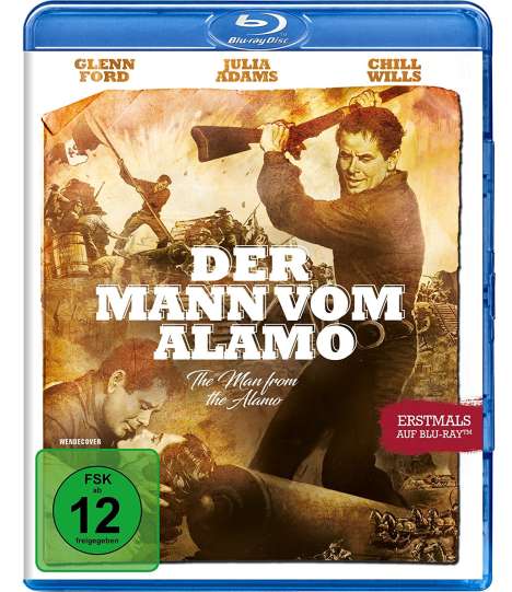 Der Mann aus Alamo (Blu-ray), Blu-ray Disc