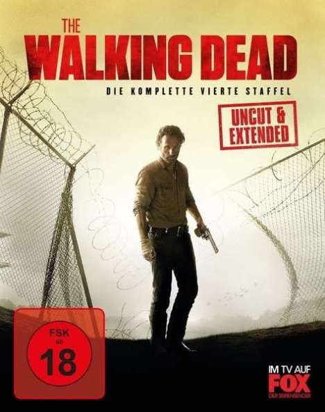 The Walking Dead Staffel 4 (Blu-ray), 5 Blu-ray Discs