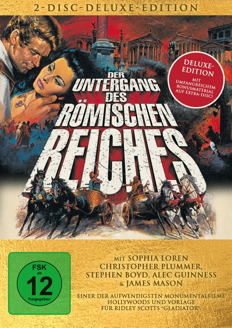 Der Untergang des Römischen Reiches, 2 DVDs
