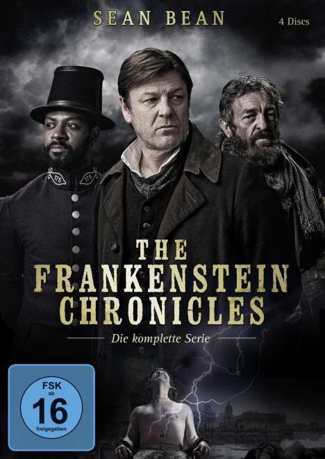 The Frankenstein Chronicles (Komplette Serie), 4 DVDs