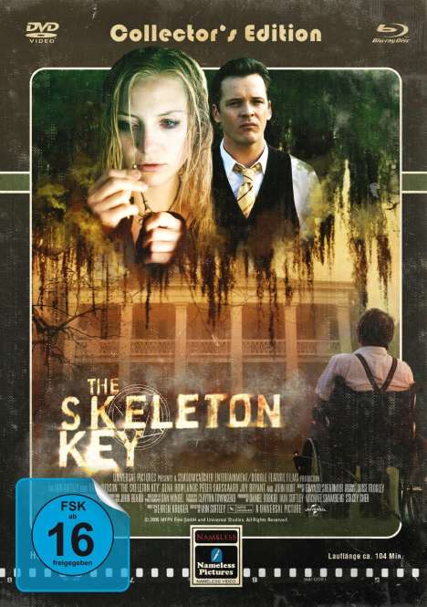 The Skeleton Key (Blu-ray &amp; DVD im Mediabook), 1 Blu-ray Disc und 1 DVD