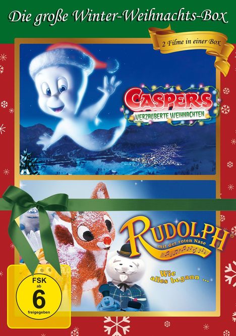 Die große Winter-Weihnachts-Box, 2 DVDs