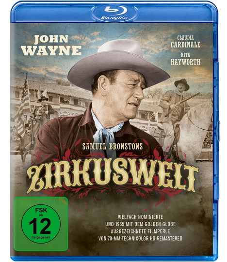 Zirkuswelt (Held der Arena) (Blu-ray), Blu-ray Disc