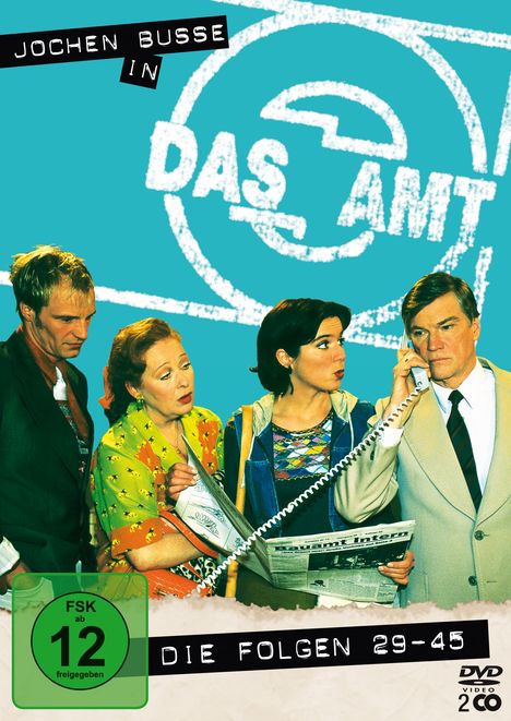 Das Amt DVD 3 (Folgen 29-45), 2 DVDs