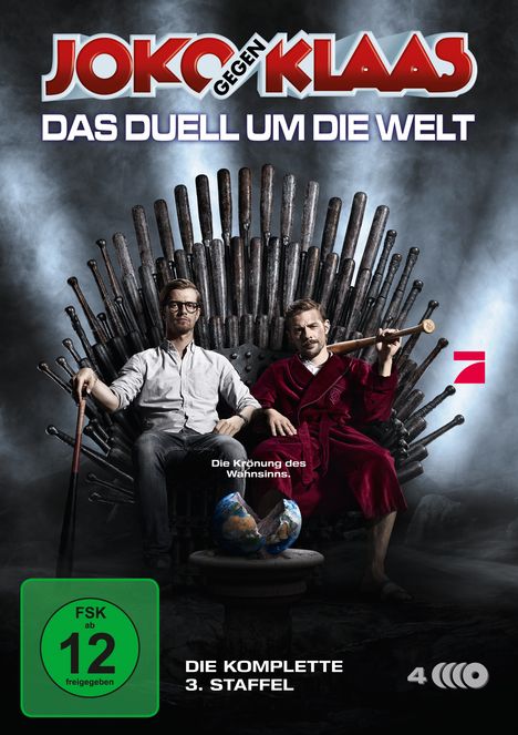 Joko gegen Klaas - Das Duell um die Welt Staffel 3, 4 DVDs