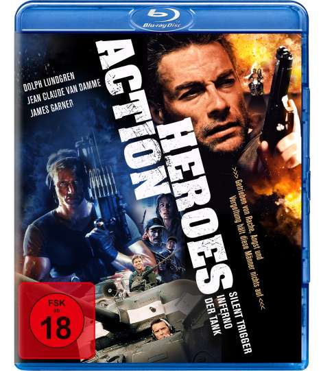 Action Heroes (3 Filme) (Blu-ray), 3 Blu-ray Discs