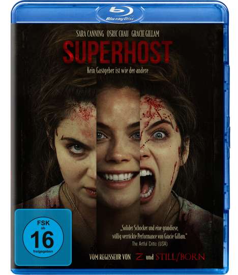Superhost (Blu-ray), Blu-ray Disc
