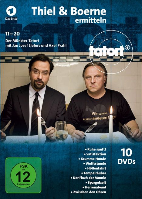 Tatort Münster - Thiel und Boerne ermitteln Fall 11-20, 10 DVDs