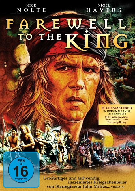 Farewell to the King, DVD