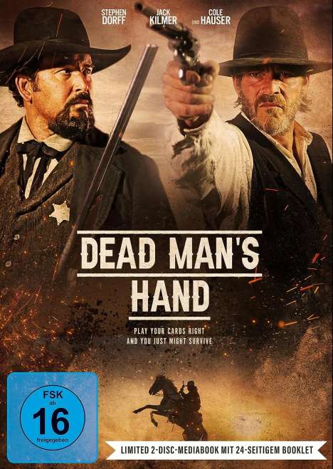 Dead Man's Hand (Blu-ray &amp; DVD im Mediabook), 1 Blu-ray Disc und 1 DVD