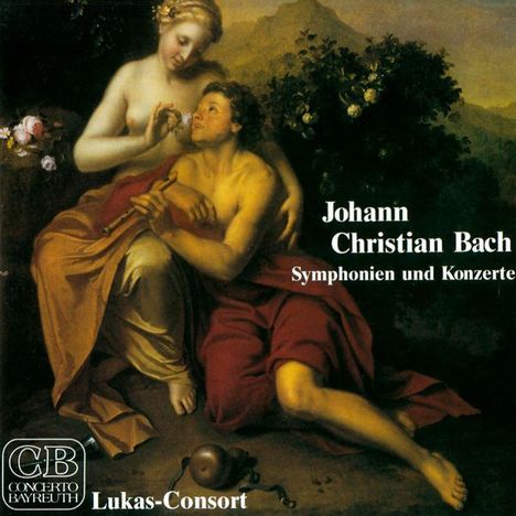 Johann Christian Bach (1735-1782): Sinfonia concertante Es-Dur für 2 Violinen &amp; Orchester, CD