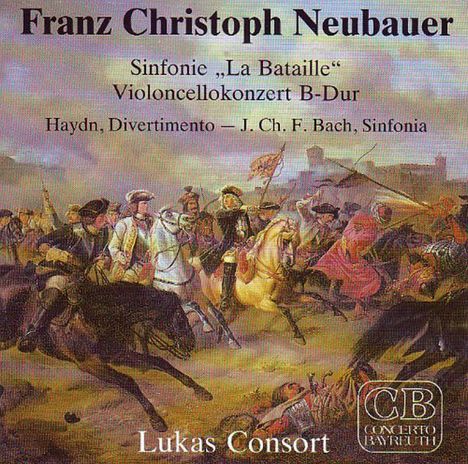 Franz Christoph Neubauer (1760-1795): Symphonie D-Dur op.11 "La Bataille", CD