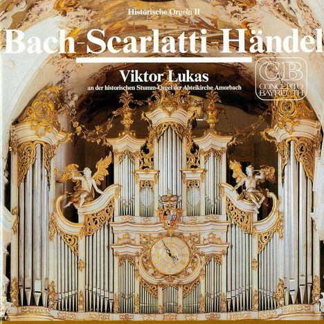 Viktor Lukas, Stumm-Orgel der Abteikirche Amorbach, CD