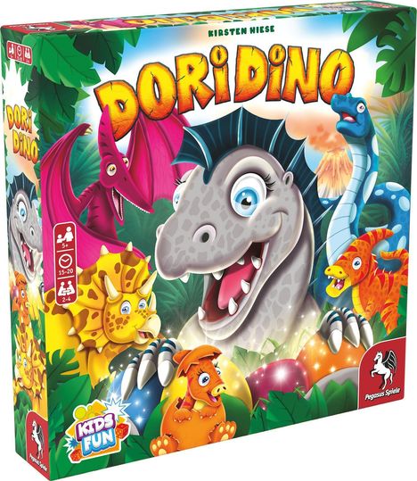 Dori Dino, Spiele