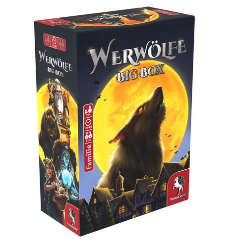 Werwölfe Big Box, Spiele