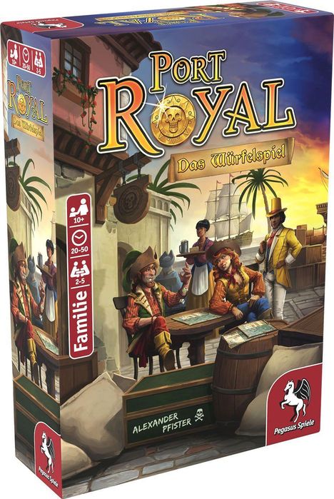 Port Royal - Das Würfelspiel, Spiele