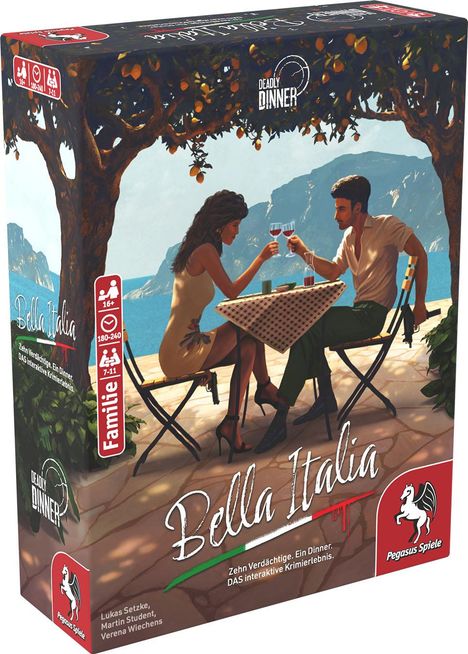 Deadly Dinner - Bella Italia, Spiele