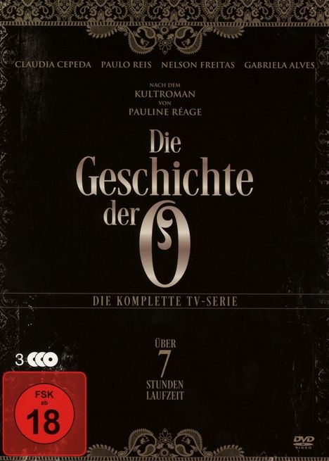 Die Geschichte der O (Komplette TV-Serie), 3 DVDs
