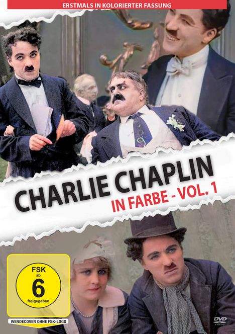 Charlie Chaplin in Farbe Vol. 1, DVD