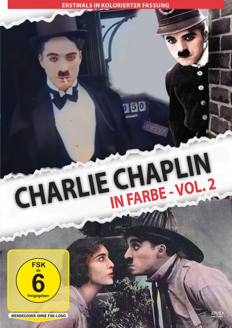 Charlie Chaplin in Farbe Vol. 2, DVD