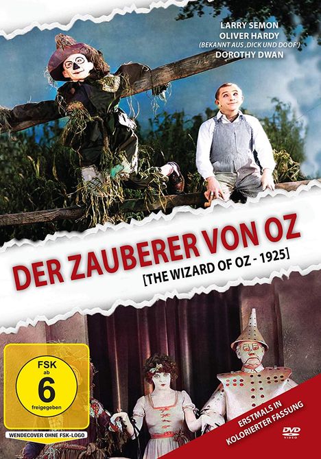 Der Zauberer von OZ (1925), DVD