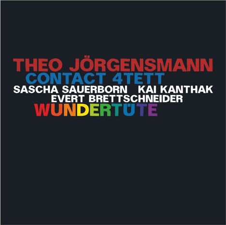 Theo Jörgensmann (geb. 1948): Wundertüte, CD