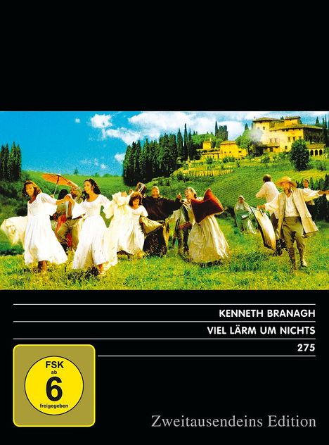 Viel Lärm um nichts (1993), DVD