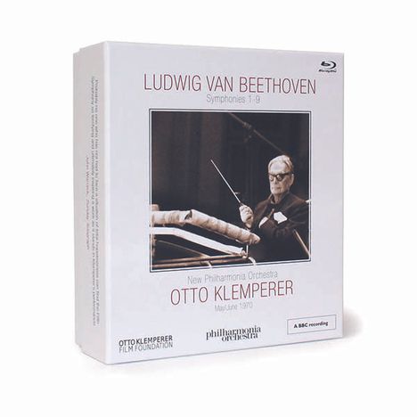 Ludwig van Beethoven (1770-1827): Symphonien Nr.1-9, 5 Blu-ray Discs