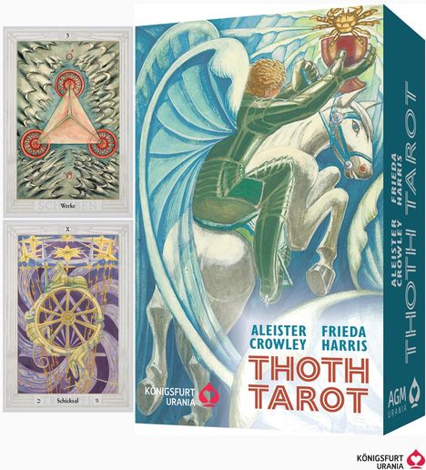 Aleister Crowley: Aleister Crowley Thoth Tarot Standard DE, Buch