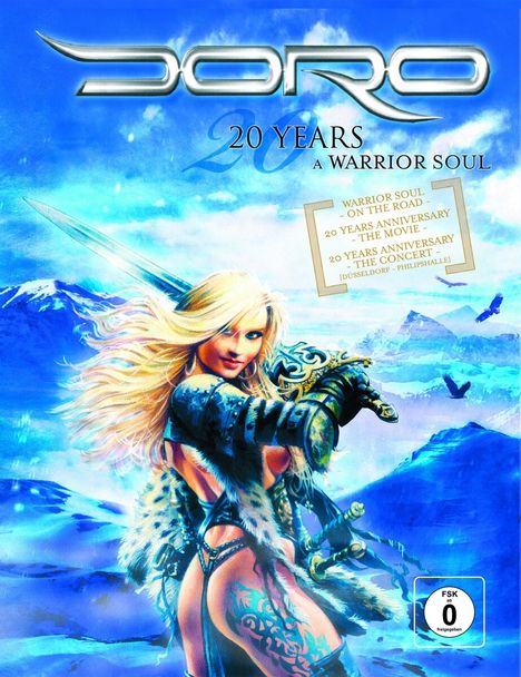 Doro: 20 Years: A Warrior Soul, 2 DVDs und 1 CD