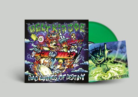 Ugly Kid Joe: Rad Wings Of Destiny (Limited Edition) (Transparent Green Vinyl), LP