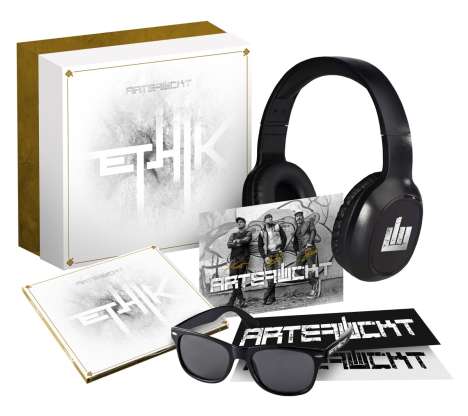 Artefuckt: Ethik (Limitierte Fanbox), 1 CD und 2 Merchandise