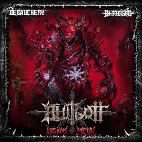 Blutgott: Legions Of Metal (3CD Digipak), 3 CDs