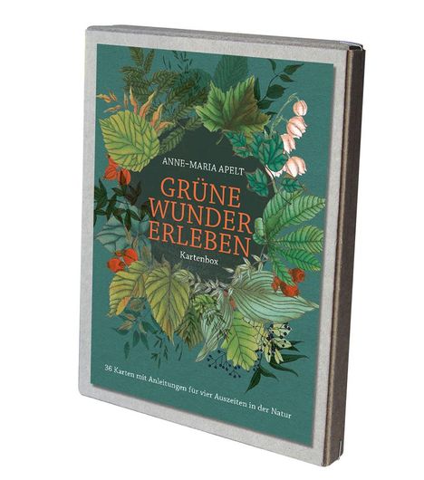 Anne-Maria Apelt: Grüne Wunder erleben - 36 Karten mit Anleitungen für vier Auszeiten in der Natur, Diverse
