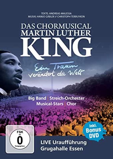 Musical: Das Chormusical Martin Luther King, 2 DVDs