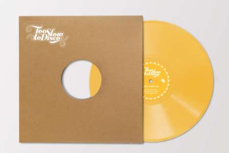 Dave Mathmos: Too Slow To Disco Edit 03 (Limited-Edition) (Yellow Vinyl), Single 10"