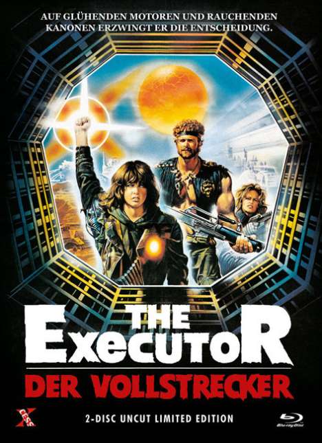 The Executor - Der Vollstrecker  (Blu-ray &amp; DVD im Mediabook), 1 Blu-ray Disc und 1 DVD